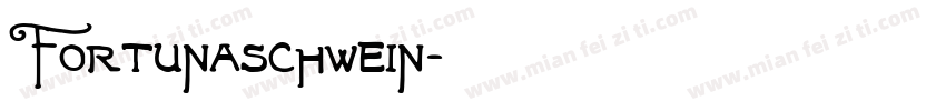 Fortunaschwein字体转换