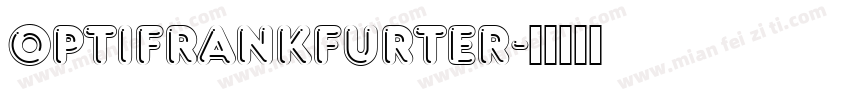 OPTIFrankfurter字体转换