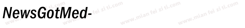 NewsGotMed字体转换