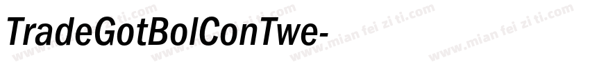 TradeGotBolConTwe字体转换