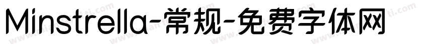 Minstrella-常规字体转换