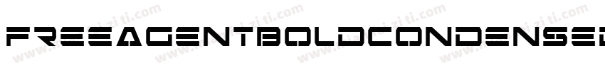 FreeAgentBoldCondensed-rj8x字体转换