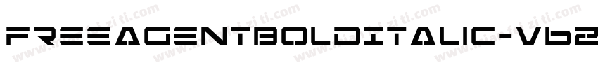 FreeAgentBoldItalic-v6ZZ字体转换