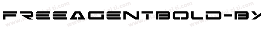 FreeAgentBold-BxqB字体转换