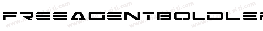 FreeAgentBoldLeftalic-w6J2字体转换