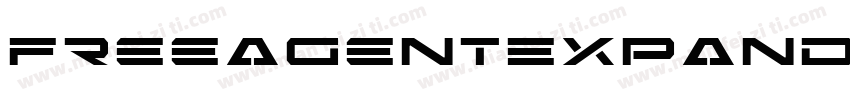 FreeAgentExpandedItalic-LlOy字体转换