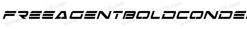 FreeAgentBoldCondensed-rj8x字体转换