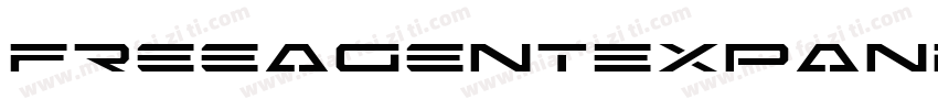 FreeAgentExpandedItalic-LlOy字体转换
