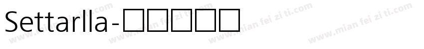 Settarlla字体转换