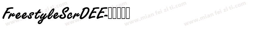 FreestyleScrDEE字体转换