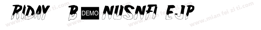 Friday13bonusnfi-ejp6字体转换