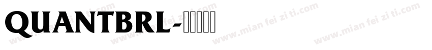 QUANTBRL字体转换