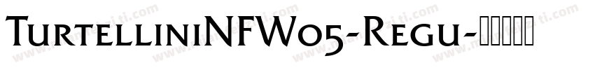 TurtelliniNFW05-Regu字体转换