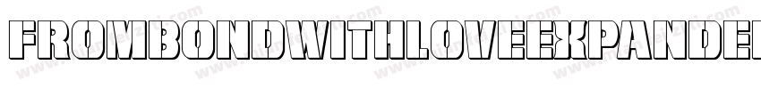 FromBondWithLoveExpanded-AVng字体转换