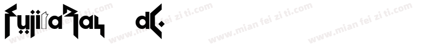 FujitaRay-8dG0字体转换