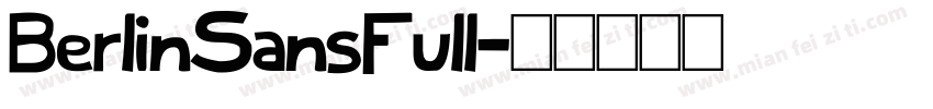 BerlinSansFull字体转换