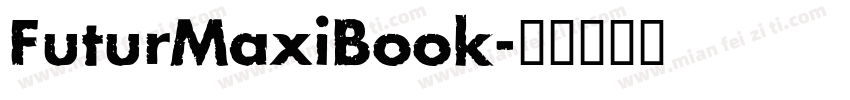 FuturMaxiBook字体转换