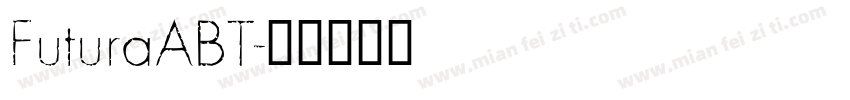 FuturaABT字体转换