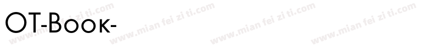OT-Book字体转换