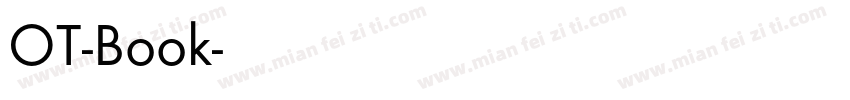 OT-Book字体转换