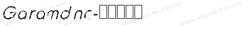 Garamdnc字体转换