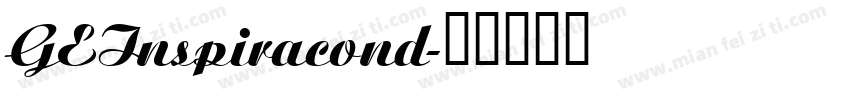 GEInspiracond字体转换