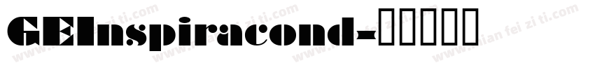 GEInspiracond字体转换