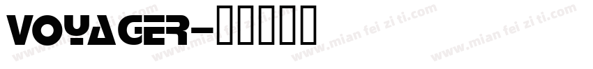 voyager字体转换