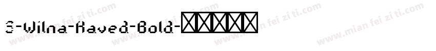 S-Wilna-Kaved-Bold字体转换