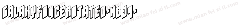 GalaxyForceRotated-nBj4字体转换