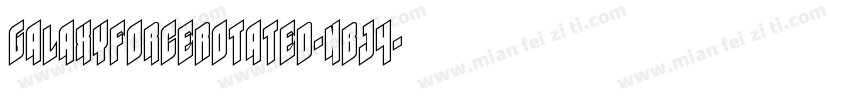 GalaxyForceRotated-nBj4字体转换