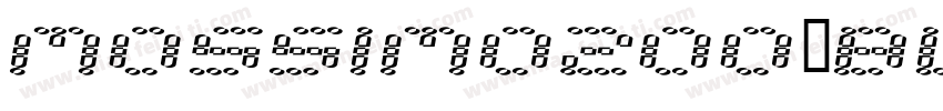 Mossimo200-Black字体转换