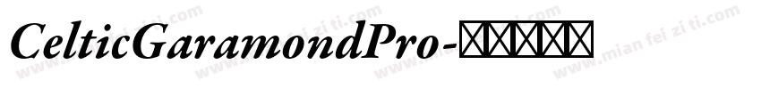 CelticGaramondPro字体转换