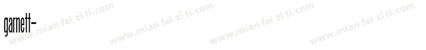 garnett字体转换