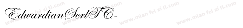 EdwardianScrlTC字体转换