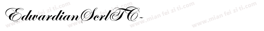 EdwardianScrlTC字体转换