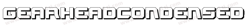 GearheadCondensed-03yr字体转换