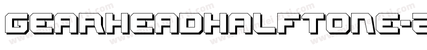 GearheadHalftone-ZD7l字体转换