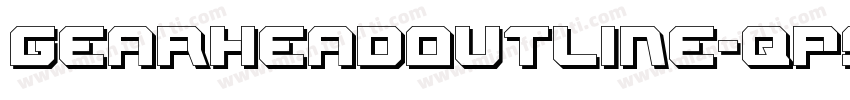 GearheadOutline-qP9d字体转换