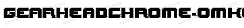 GearheadChrome-omKq字体转换