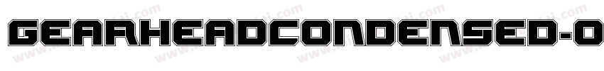 GearheadCondensed-03yr字体转换