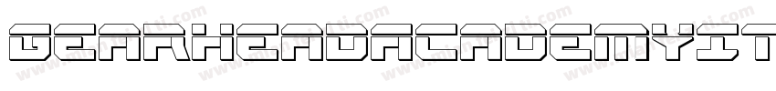 GearheadAcademyItalic-LXWy字体转换