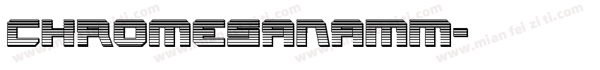ChromeSanaMM字体转换