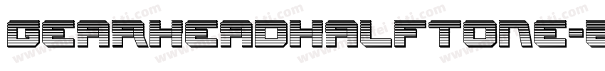GearheadHalftone-ZD7l字体转换