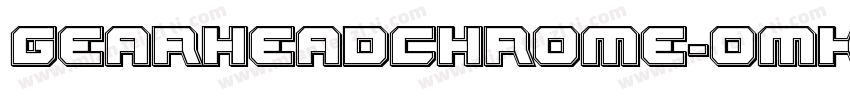 GearheadChrome-omKq字体转换