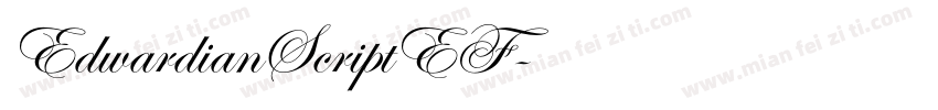 EdwardianScriptEF字体转换