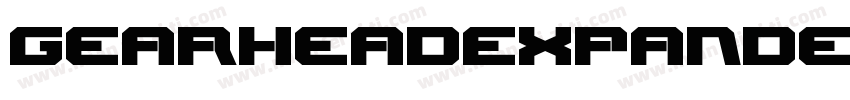 GearheadExpanded-EvLg字体转换