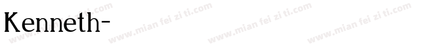 Kenneth字体转换