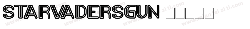 StarvadersGun字体转换