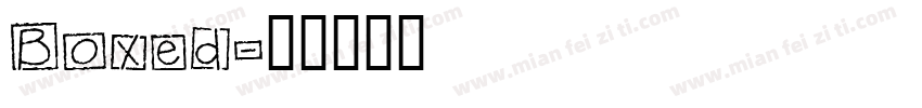 Boxed字体转换